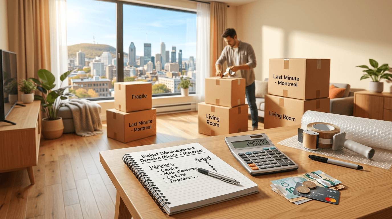 Same day movers Lachine loading truck quickly for urgent move