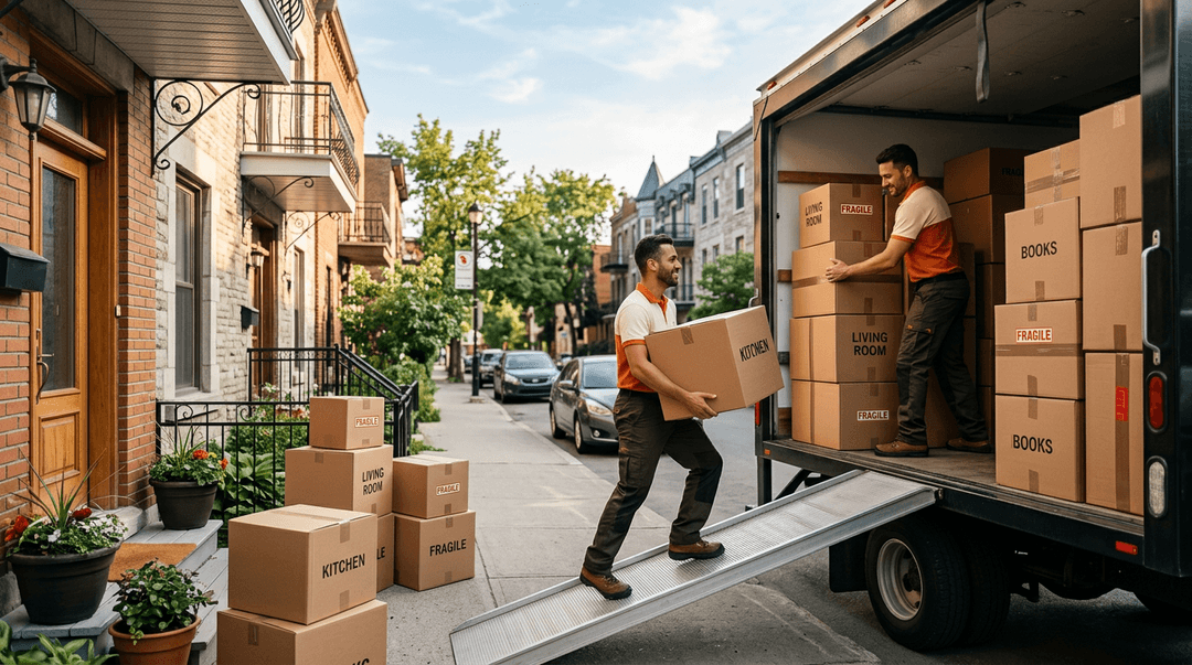 Long-distance move planning between Montreal and Toronto