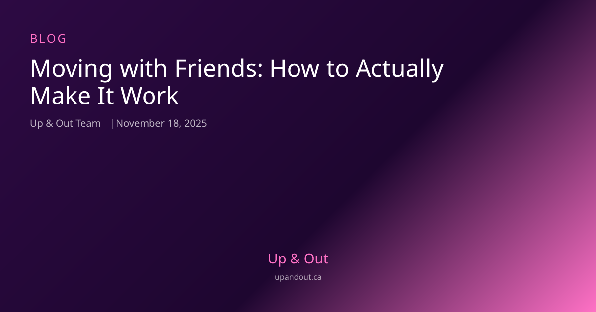 Moving with Friends Tips | Make It Work Guide