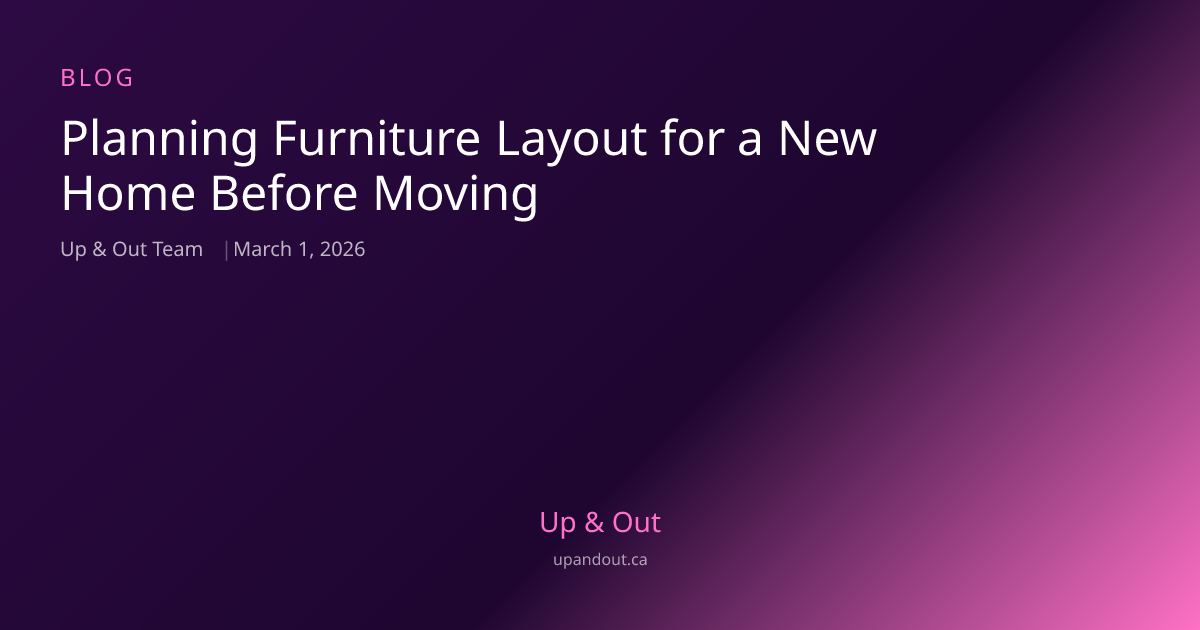 Plan Furniture Layout Before Moving | Free Tools