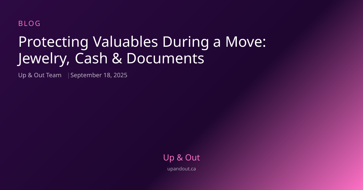 Protecting Valuables During a Move | Safety Guide